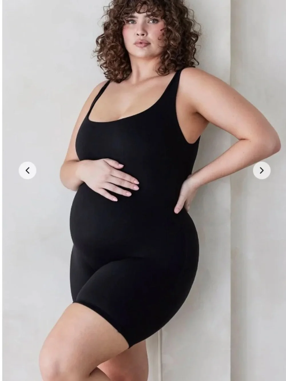 Signature Bumpsuit The Cindy Maternity Romper — Size L